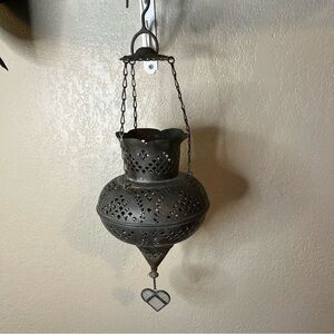 Vintage Copper Hanging Lantern